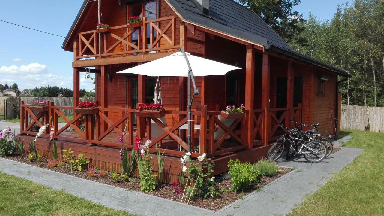 Dziki Zakatek Piskornia Dom Z Sauna エクステリア 写真