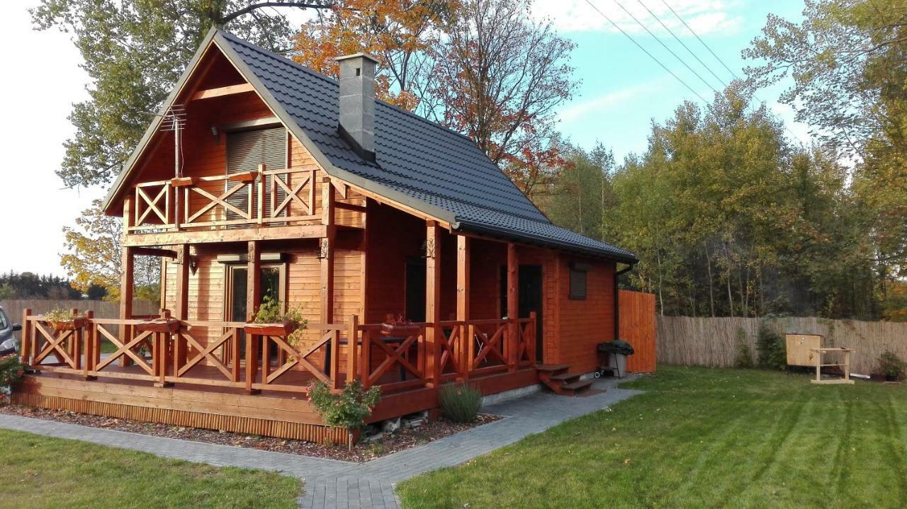 Dziki Zakatek Piskornia Dom Z Sauna エクステリア 写真