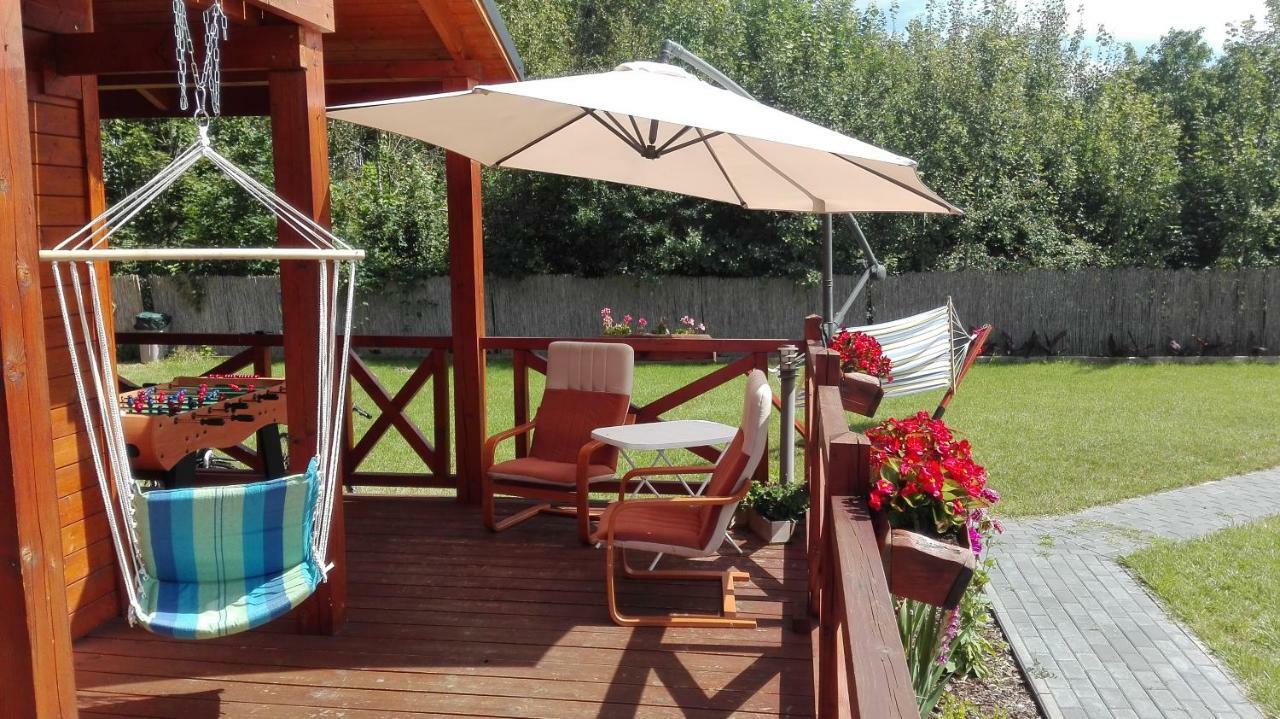 Dziki Zakatek Piskornia Dom Z Sauna エクステリア 写真